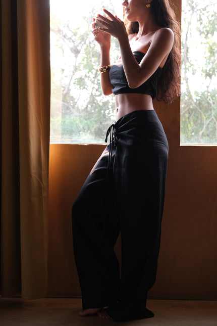 RABIAH TROUSER (BLACK) - RICOCHET