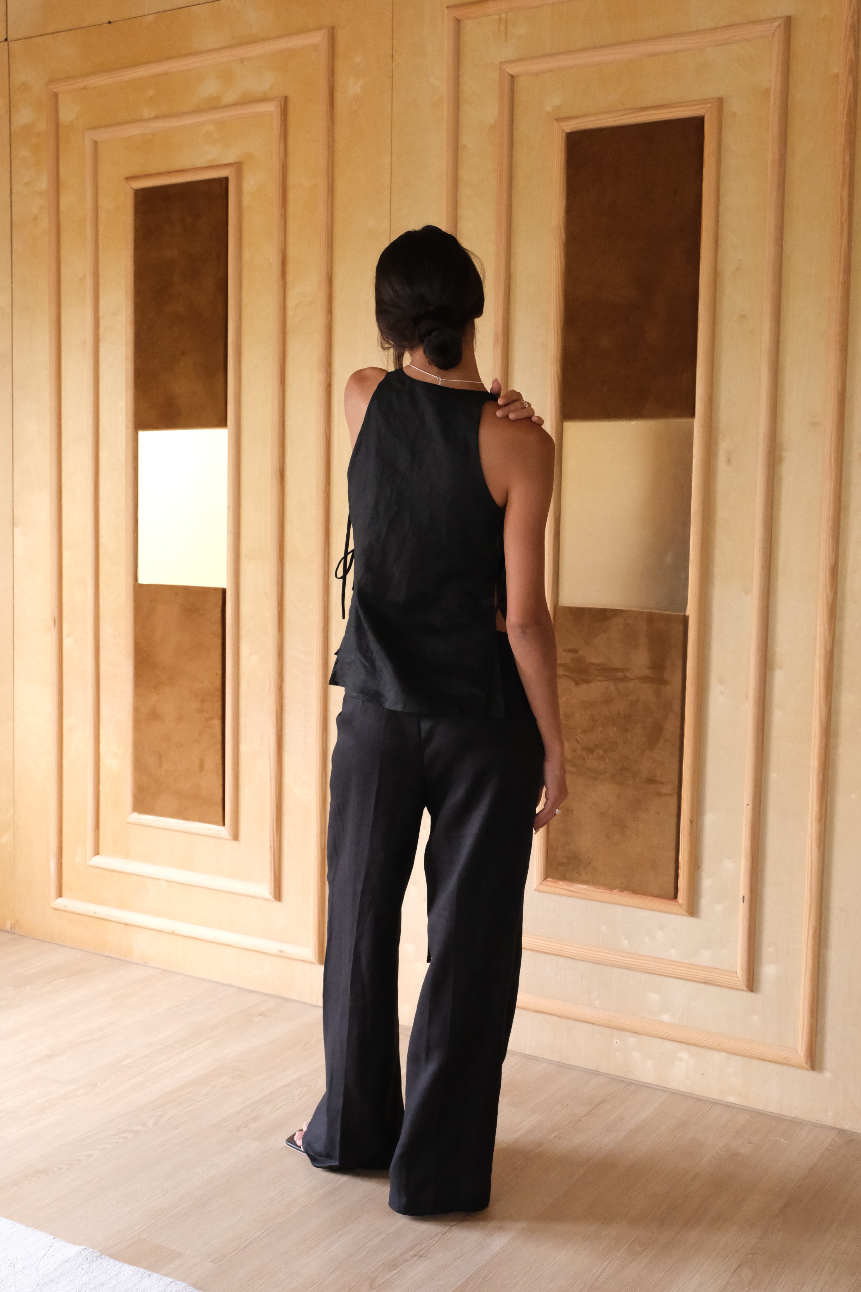 RABIAH TROUSER (BLACK) - RICOCHET
