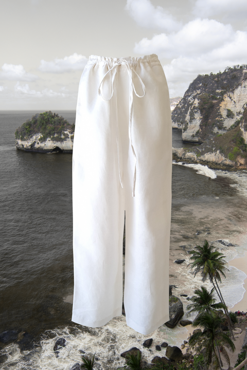MILOS TROUSER (WHITE) - RICOCHET