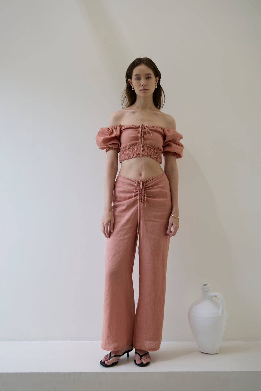 JENDAYI TOP (TERRACOTTA)