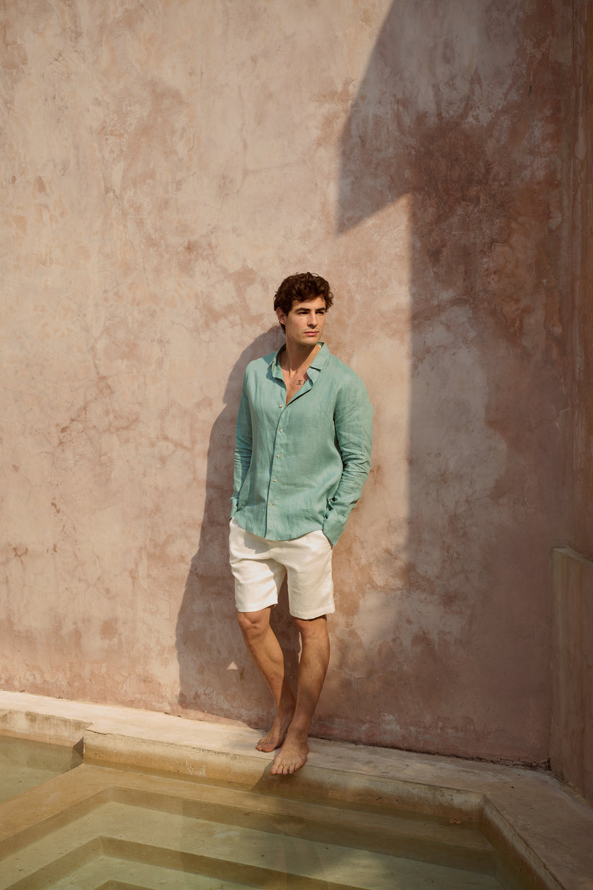SOREN LINEN SHIRT - RICOCHET