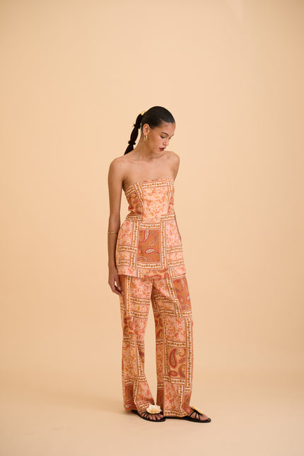 MEGARA STRAPLESS TOP - RICOCHET