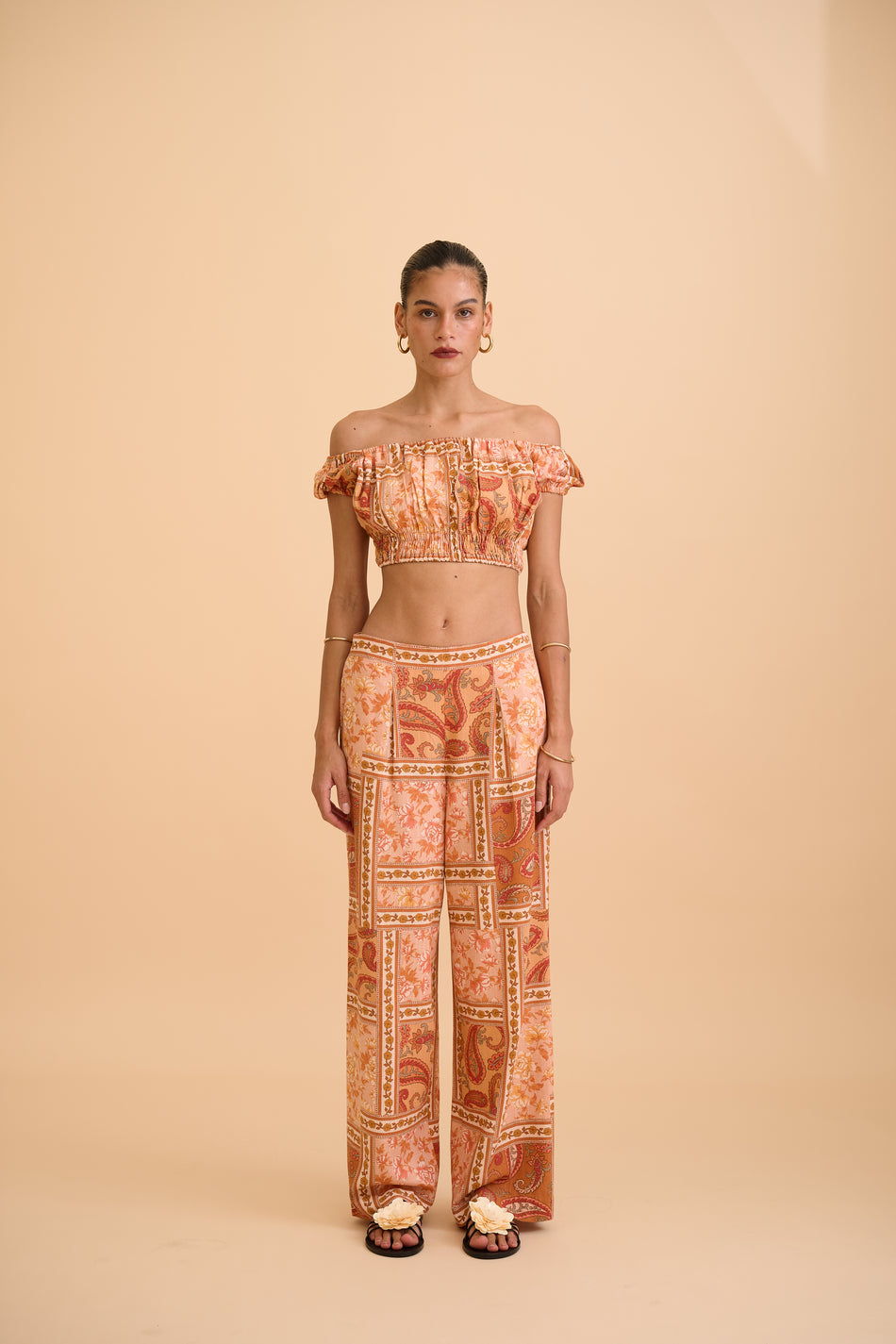 MEGARA PRINT TOP - RICOCHET