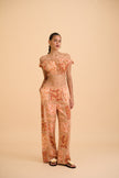 MEGARA PRINT TROUSER