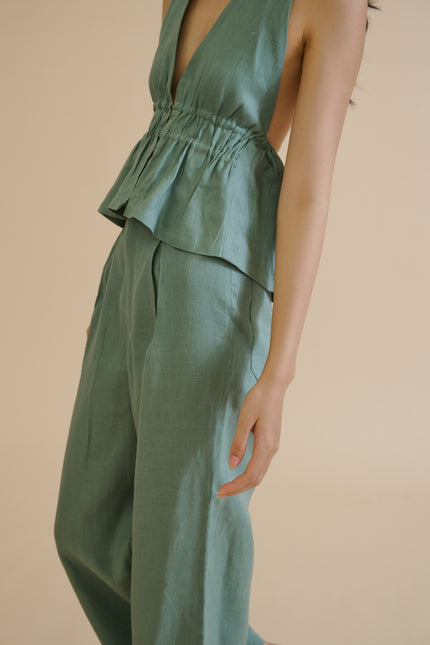 LEA TROUSER (SAGE)