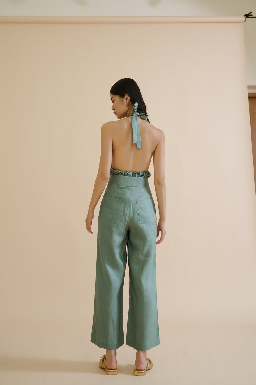 LEA TROUSER (SAGE)