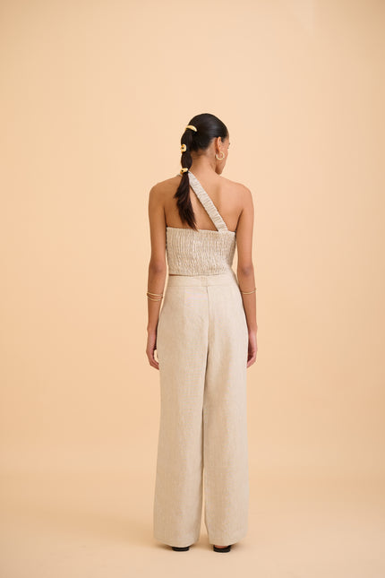 SAANVI ONE-SHOULDER TOP - RICOCHET