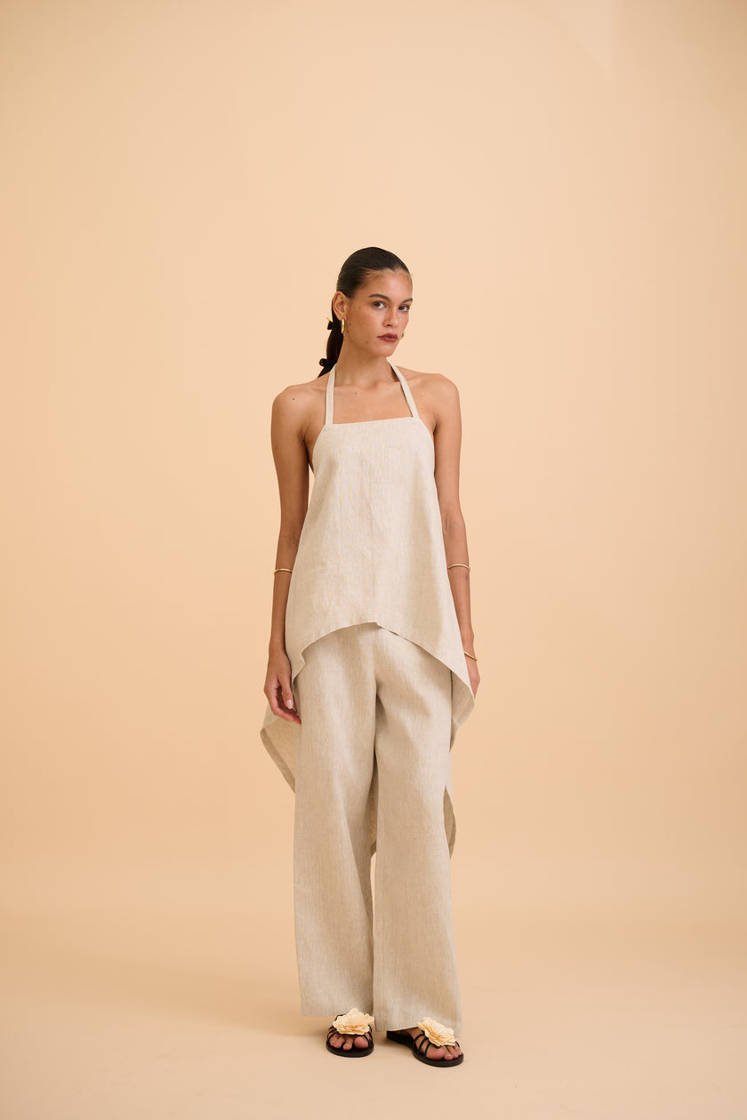 SAANVI HALTER TOP - RICOCHET