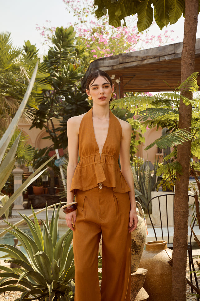 DERYA HALTER TOP - RICOCHET