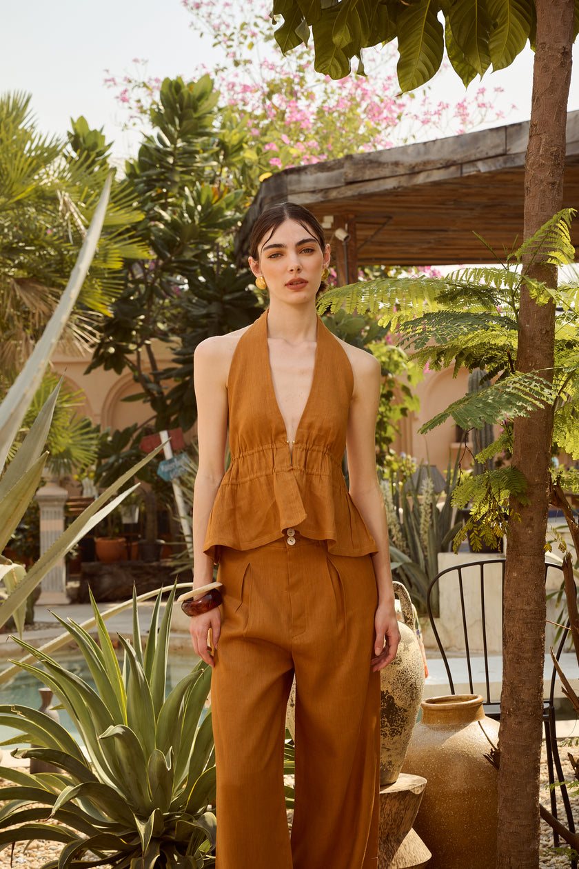 DERYA HALTER TOP - RICOCHET