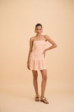 IRENE RUFFLED MINI DRESS