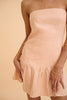 IRENE RUFFLED MINI DRESS
