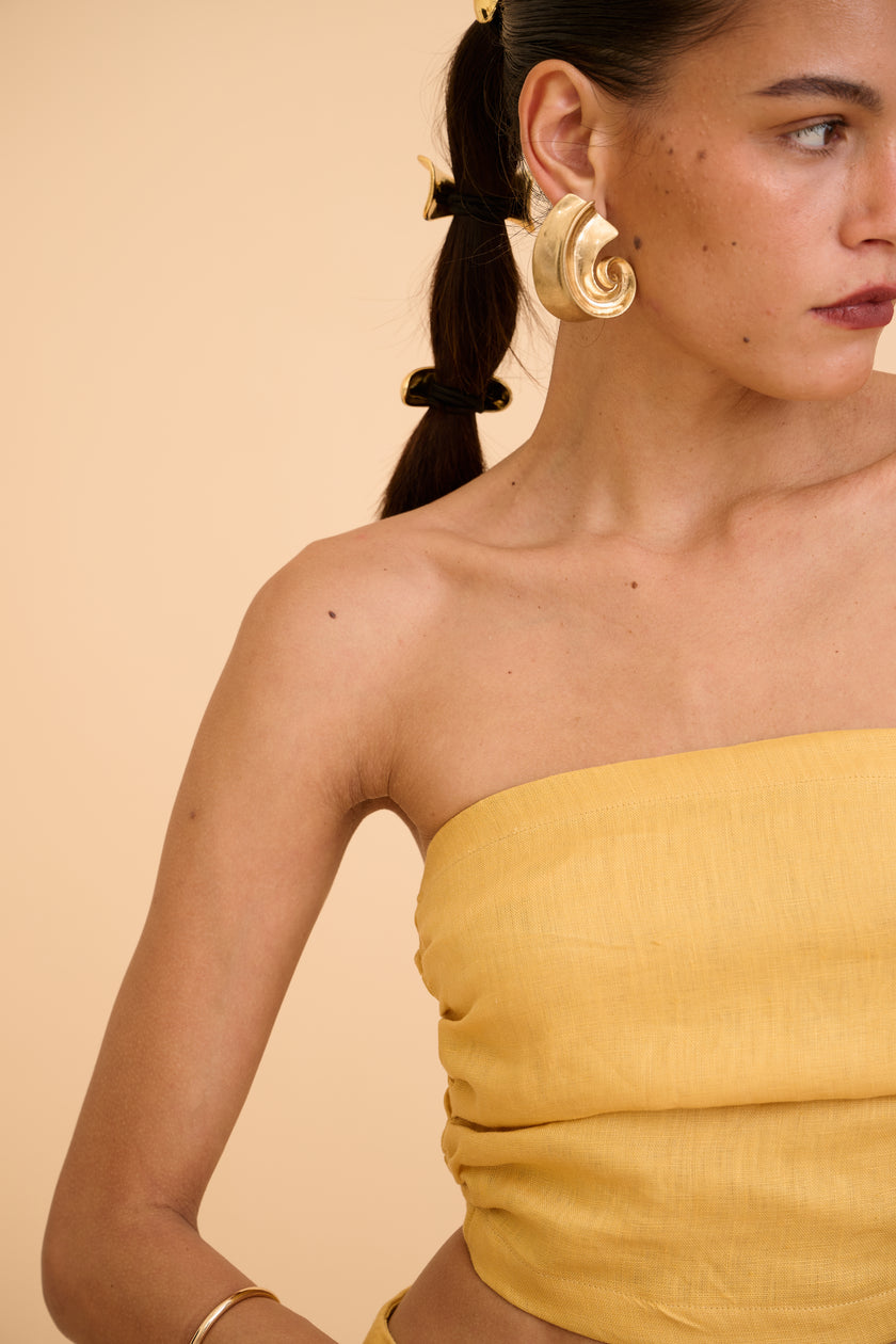 SALOMI STRAPLESS TOP