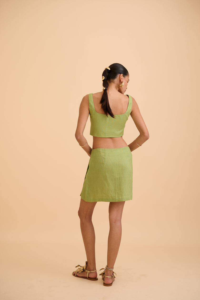 ANIKA MINI SKIRT - RICOCHET