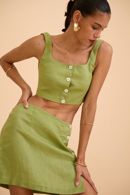 ANIKA MINI SKIRT - RICOCHET