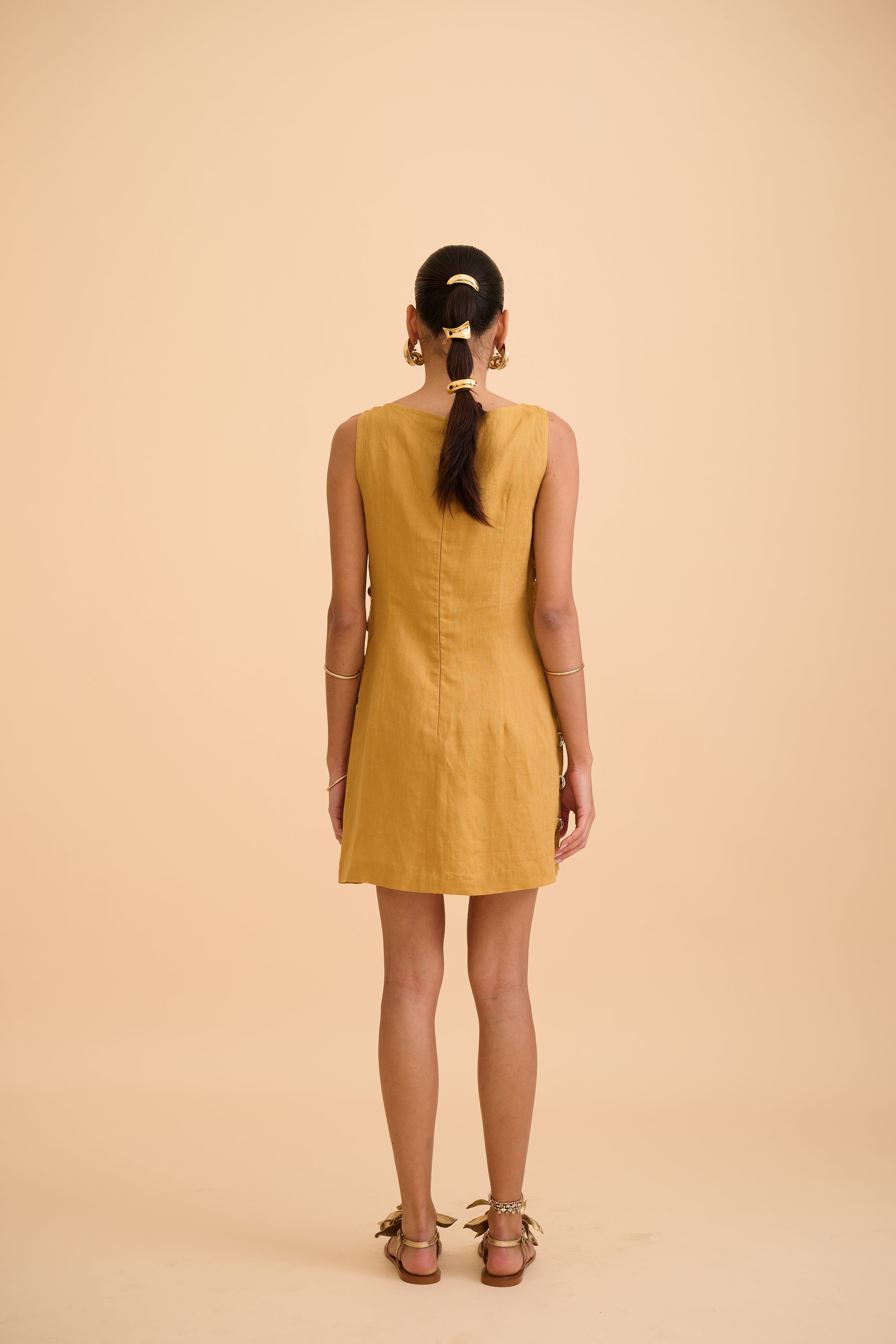 SALOMI CUT-OUT MINI DRESS