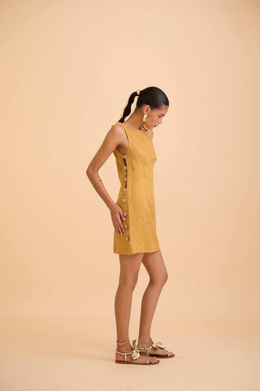 SALOMI CUT-OUT MINI DRESS