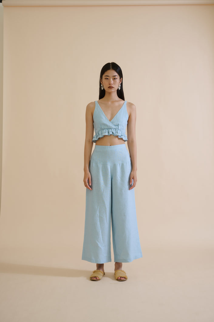 FURAHA TROUSER (CORNFLOWER)