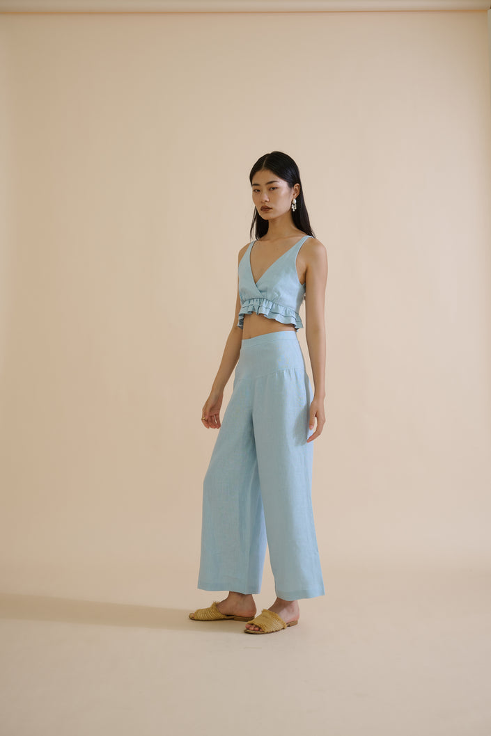 FURAHA TROUSER (CORNFLOWER)