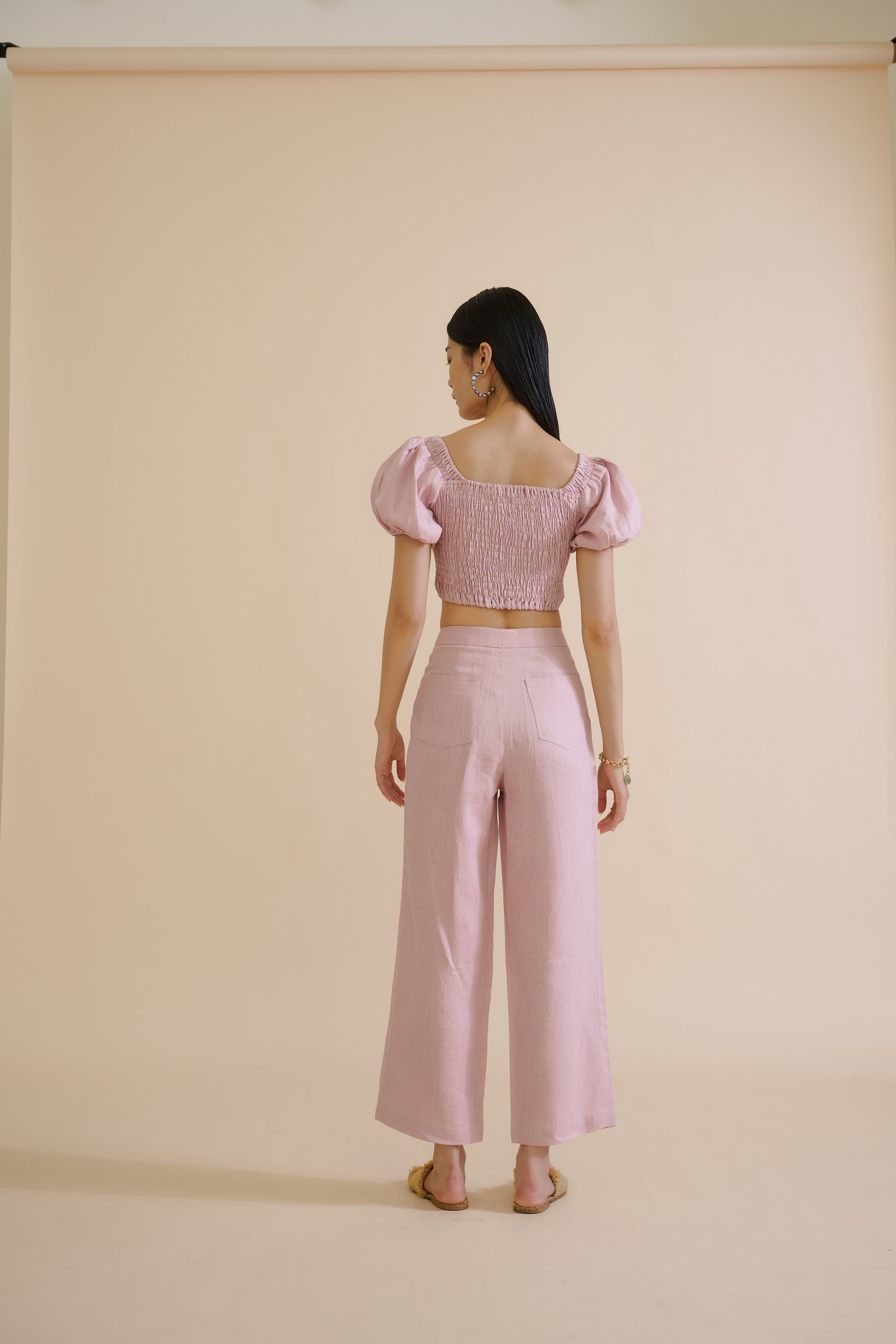 GIA TROUSER (BLUSH) - RICOCHET