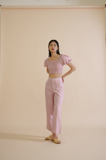 GIA TROUSER (BLUSH) - RICOCHET