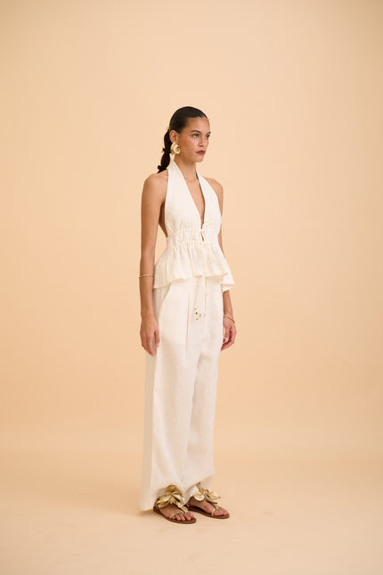 LUNE HALTER TOP - RICOCHET