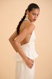 LUNE HALTER TOP - RICOCHET
