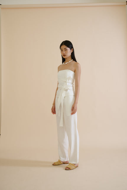 MILOS TROUSER (WHITE) - RICOCHET