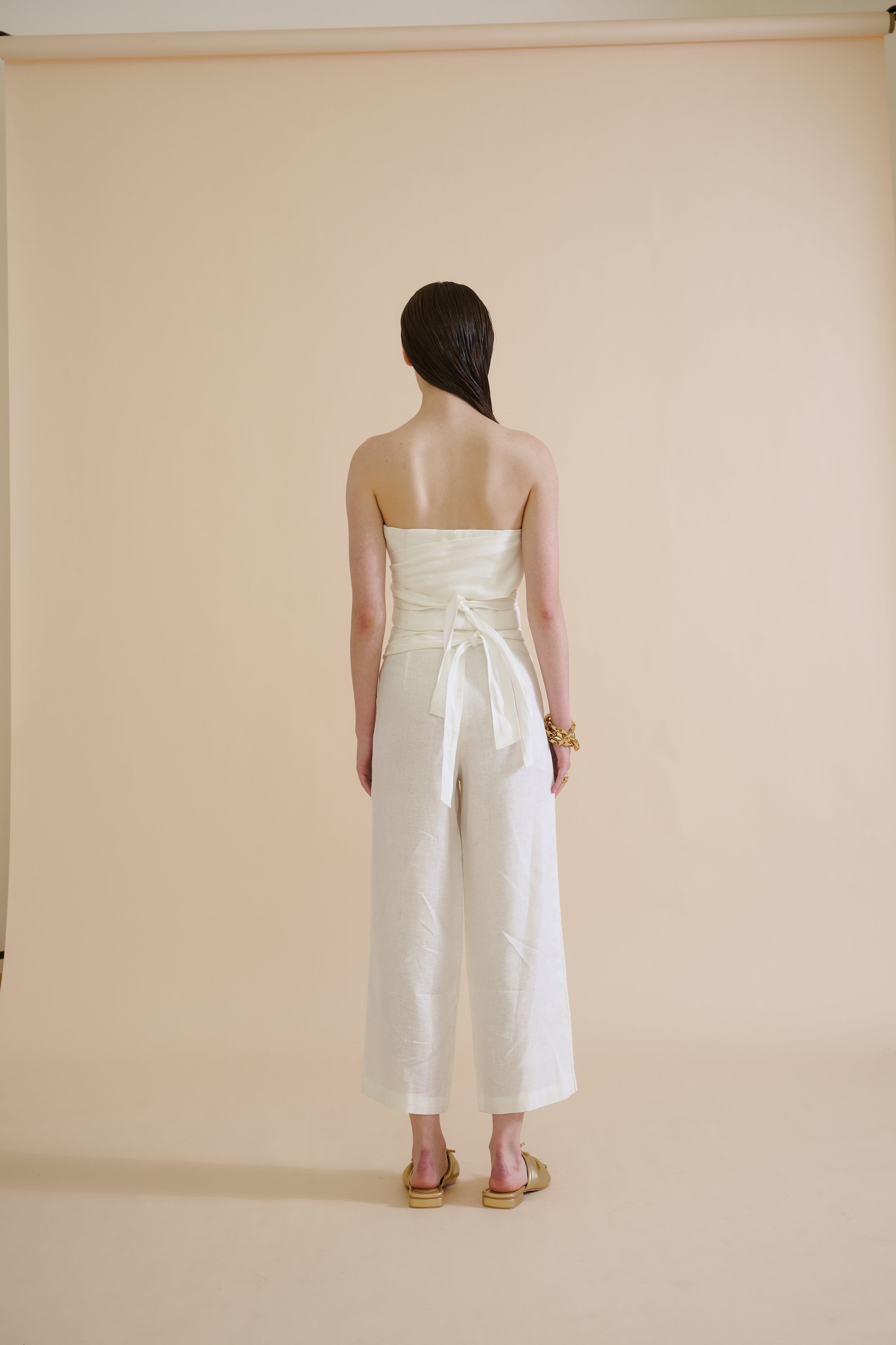 SUNNY STROLL TROUSER (WHITE) - RICOCHET