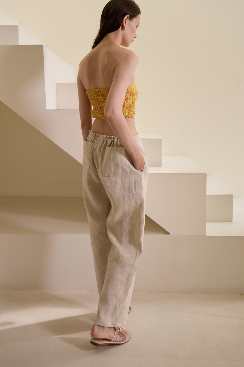 ALBA DRAWSTRING TROUSER