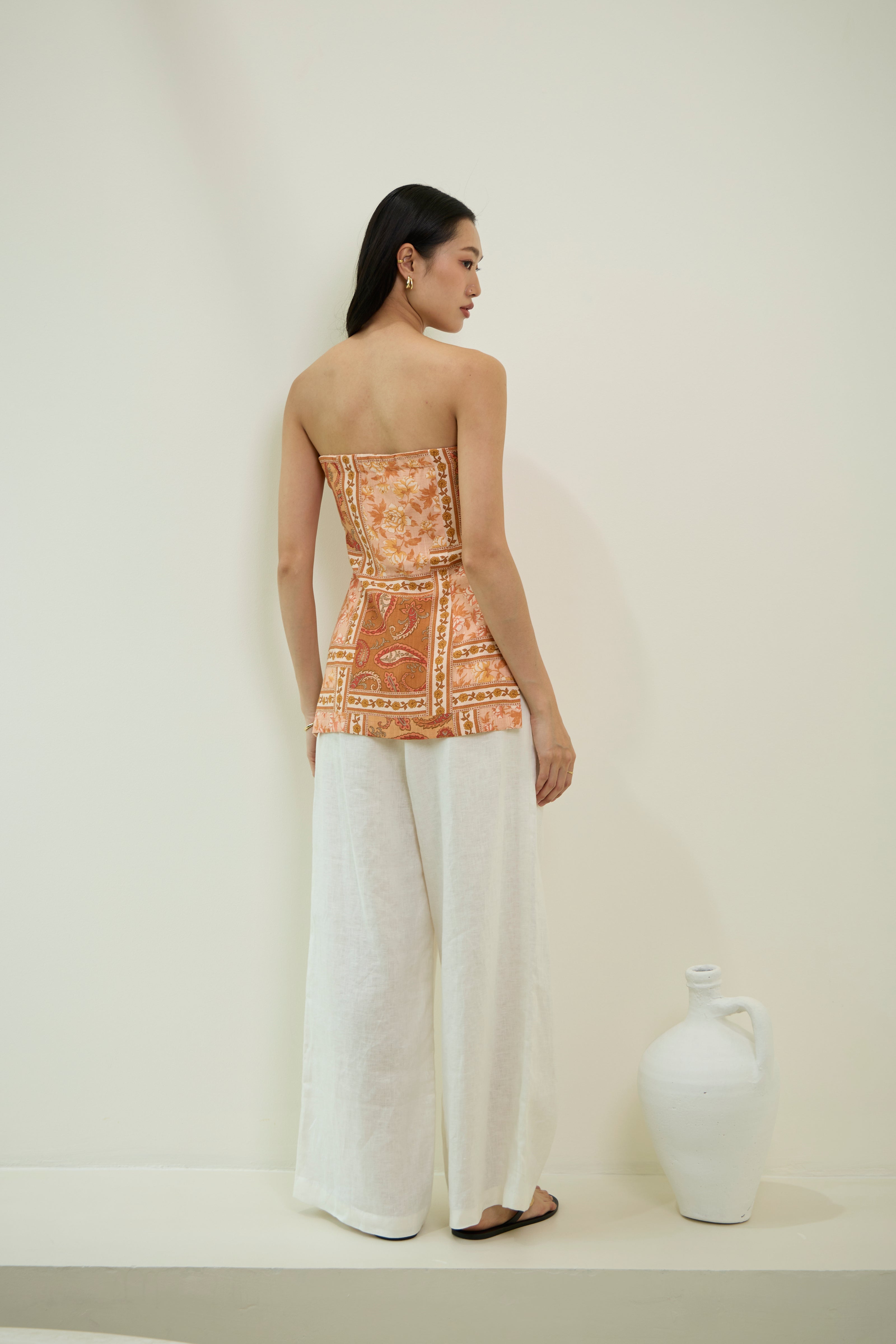 MEGARA STRAPLESS TOP - RICOCHET