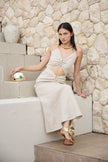 Arwa cut-out maxi dress